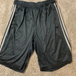 Adidas Men's Medium Gray Athletic Shorts
